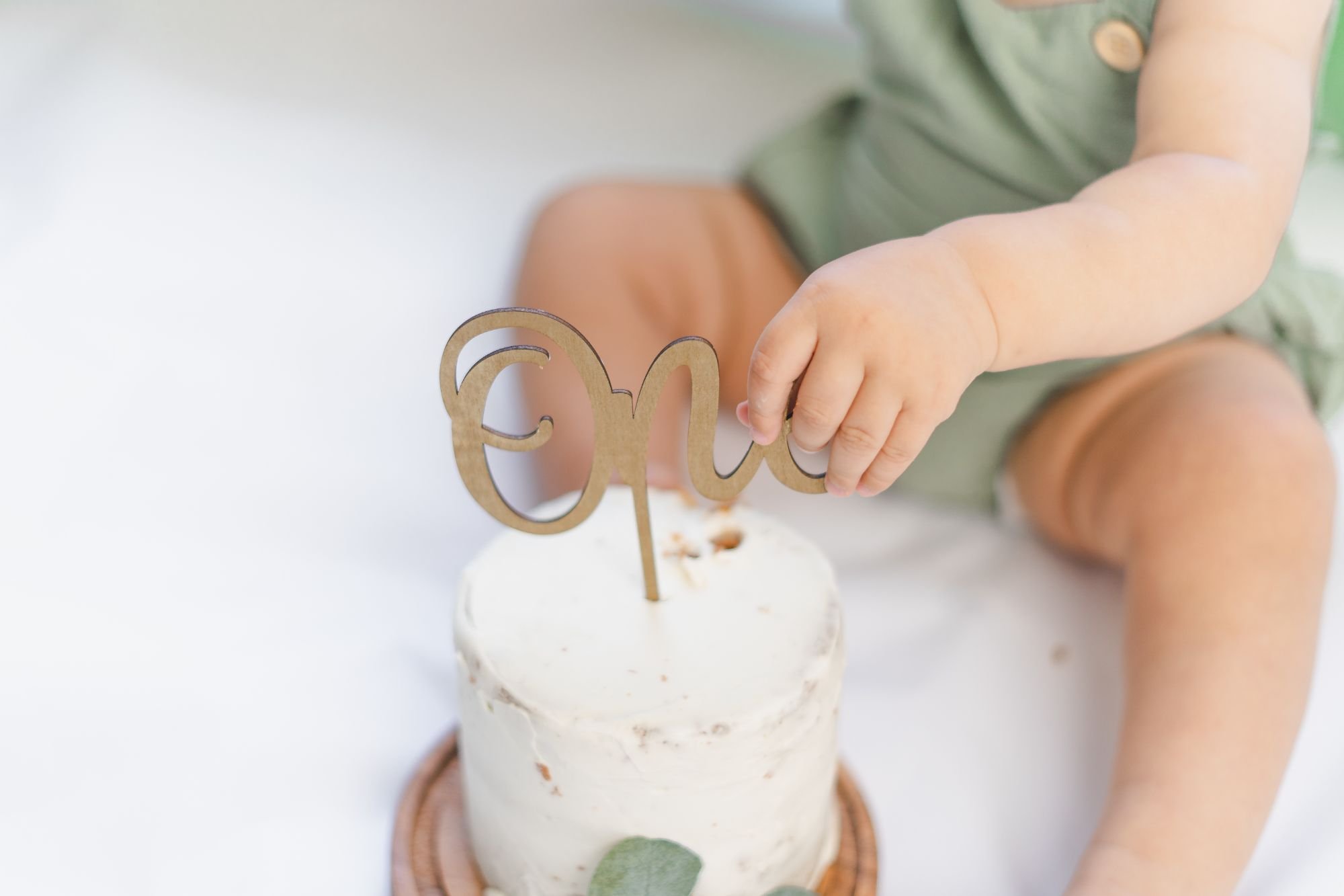 Cake Smash first birthday portrait 1 — San Francisco Bay Area milestone photography